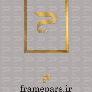 قاب عکس1سانتی کد209(رنگ طلایی)