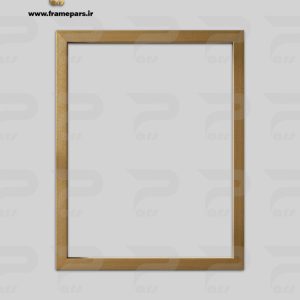 قاب عکس 2سانتی کد215(رنگ طلایی خشدار)