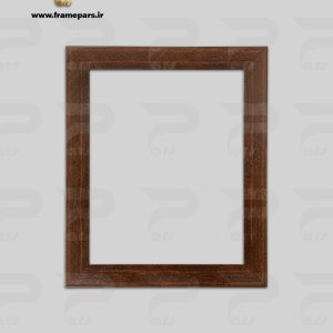 قاب عکس 2سانتی کد215(رنگ قهوه ای تیره)